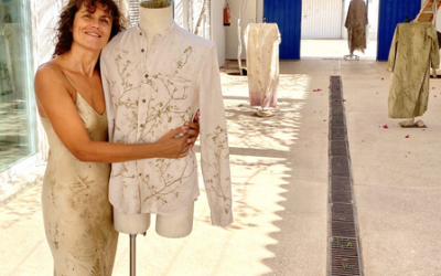 Die Textil-Kunsthandwerkerin glänzt mit einer neuen Ausstellung Antike Kostbarkeiten im Centrum Gabrielet